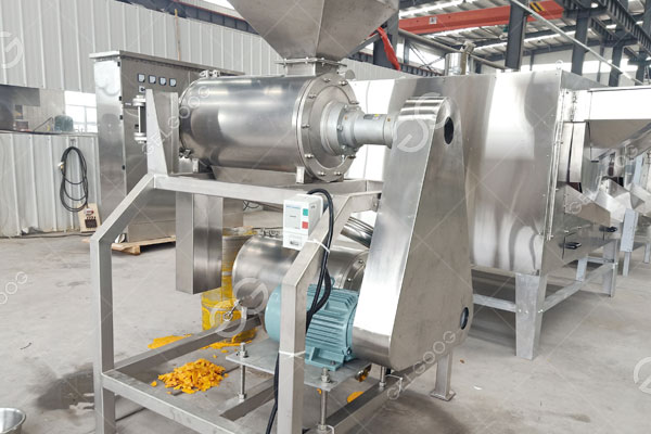 Maquina despulpadora de mango