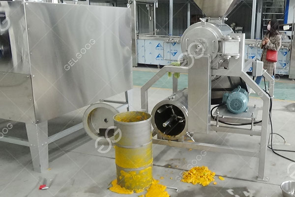 Maquina para pulpa de mango