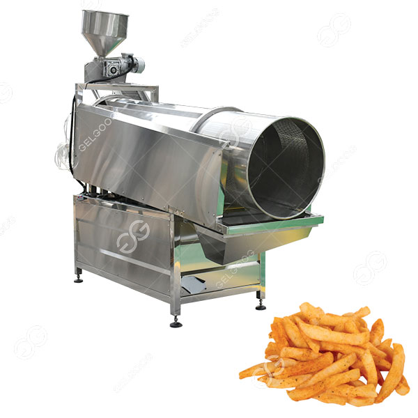 Máquina de sazonado con tambor de rodillos totalmente automática de 300 kg/h