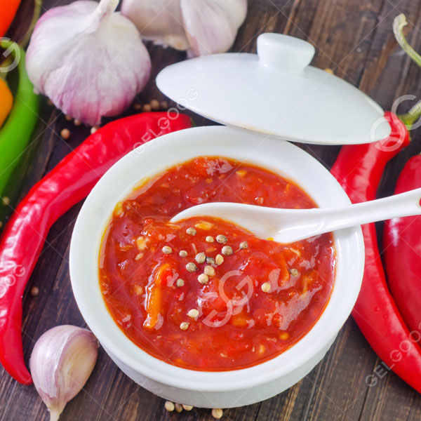 Línea de producción industrial de salsa picante de chile
