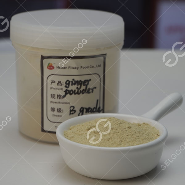 Línea de procesamiento de producción de polvo de jengibre 