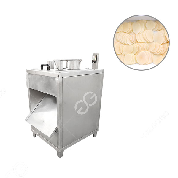 Máquina cortadora automática de patatas para patatas fritas 