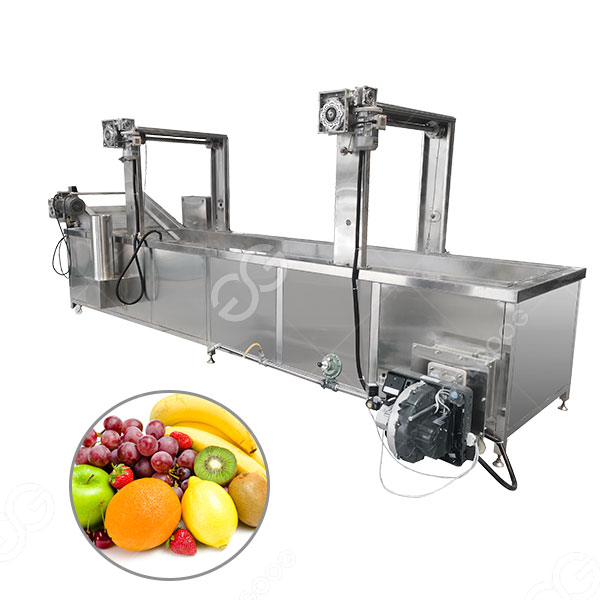 Equipos de blanqueado y esterilización de frutas personalizables