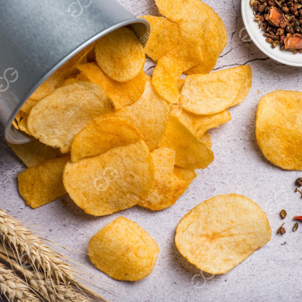 Línea de producción de patatas fritas naturales en venta